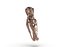Crocodile Pendant CAD Model for Jewelry 3D Printing