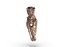 Crocodile Pendant CAD Model for Jewelry 3D Printing