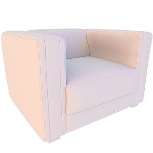 3D chair armchair