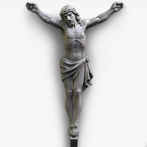 Jesus Christ Orthodox Bas Relief for 3D Printing