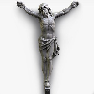 Jesus Christ Orthodox Bas Relief for 3D Printing