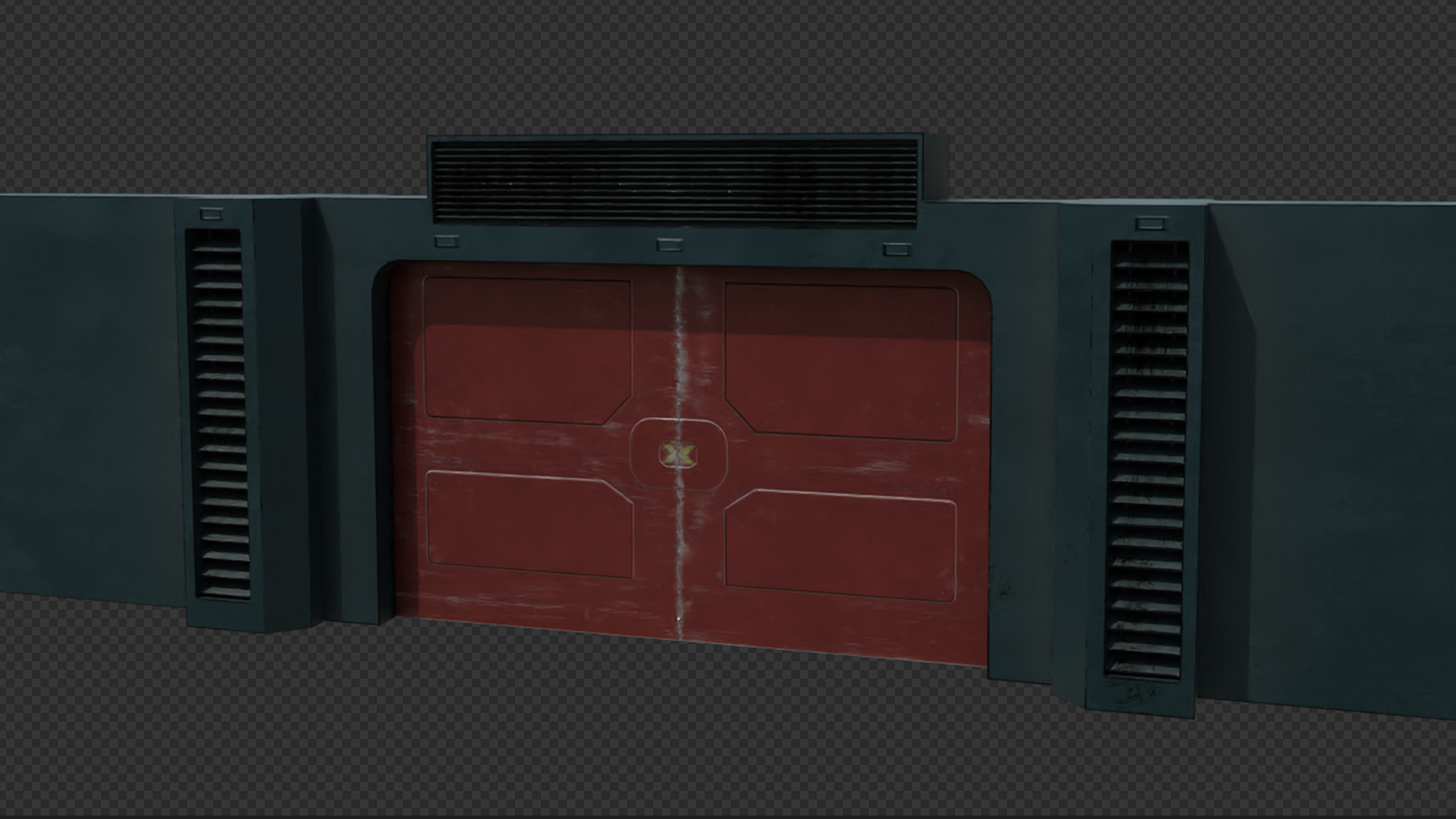 3D door ready unreal engine model TurboSquid 1657255