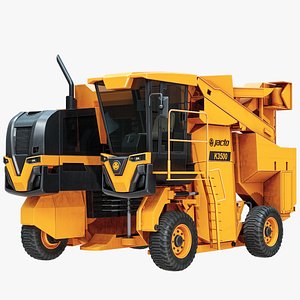 3D model Coffee Harvester Vehicle Jacto K3500 PBR