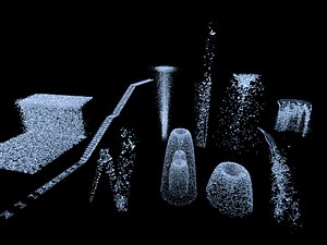 water fountains 3D