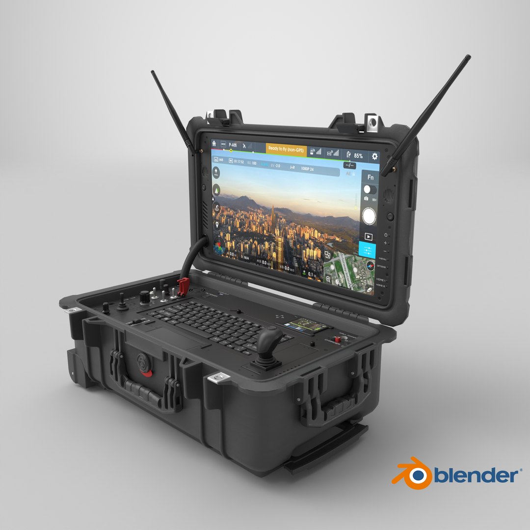 Rigged UAV Drone Ground Remote Control Station PBR 3D model https://p.turbosquid.com/ts-thumb/Zb/g43ixD/zF/stemcell_blender_cycles_render/png/1770239553/1920x1080/fit_q87/fd2b4c1e39d0f1a76d8d4450ee08d4ea938b8341/stemcell_blender_cycles_render.jpg