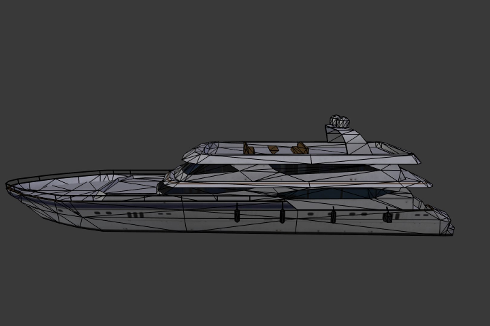 Yatch Model - TurboSquid 1149994