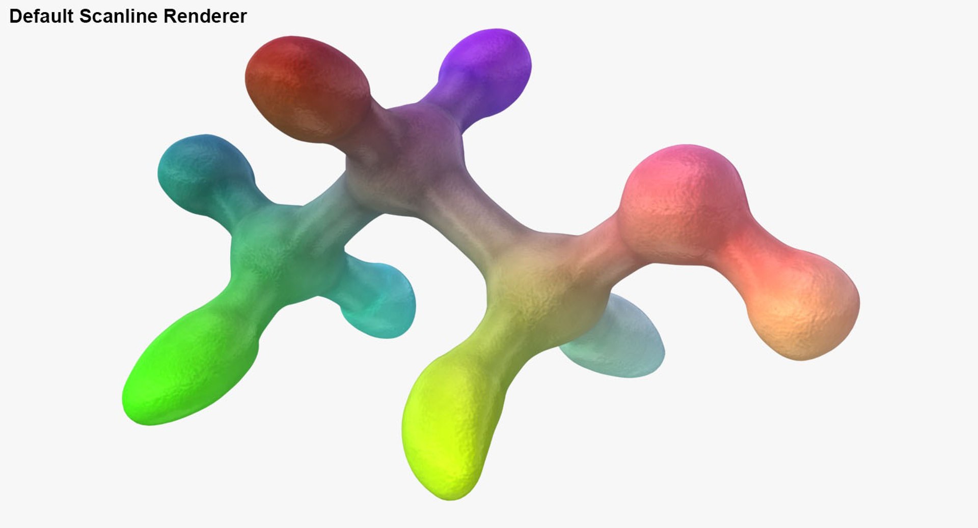 1-propanol 2 3d Model