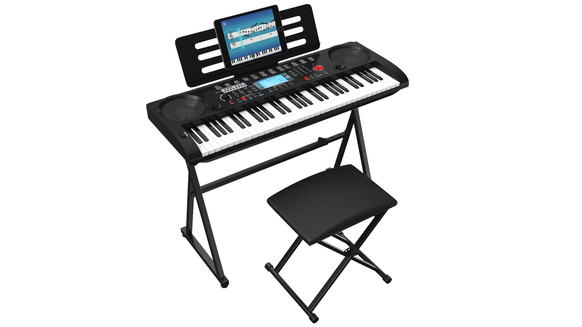 Piano Keyboard Synthesizer 3D Model TurboSquid 1815272