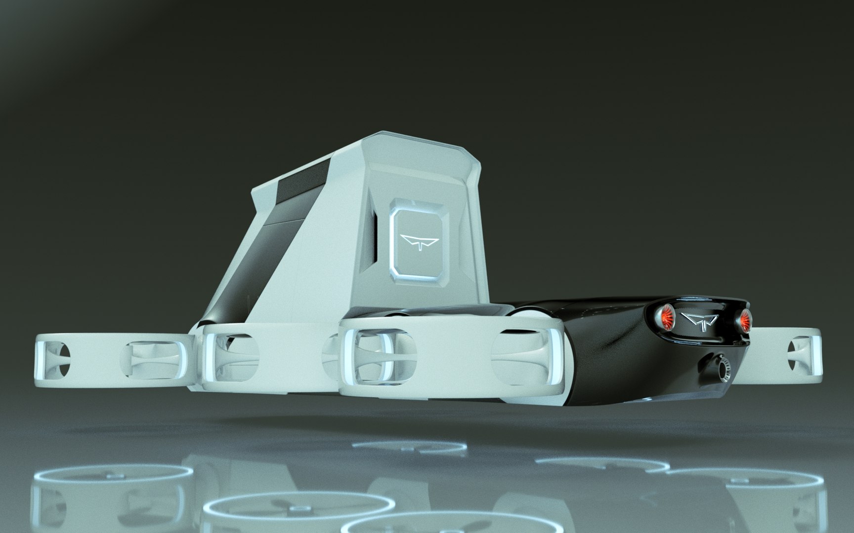 3D T-Copter Truck 72 - TurboSquid 2168908