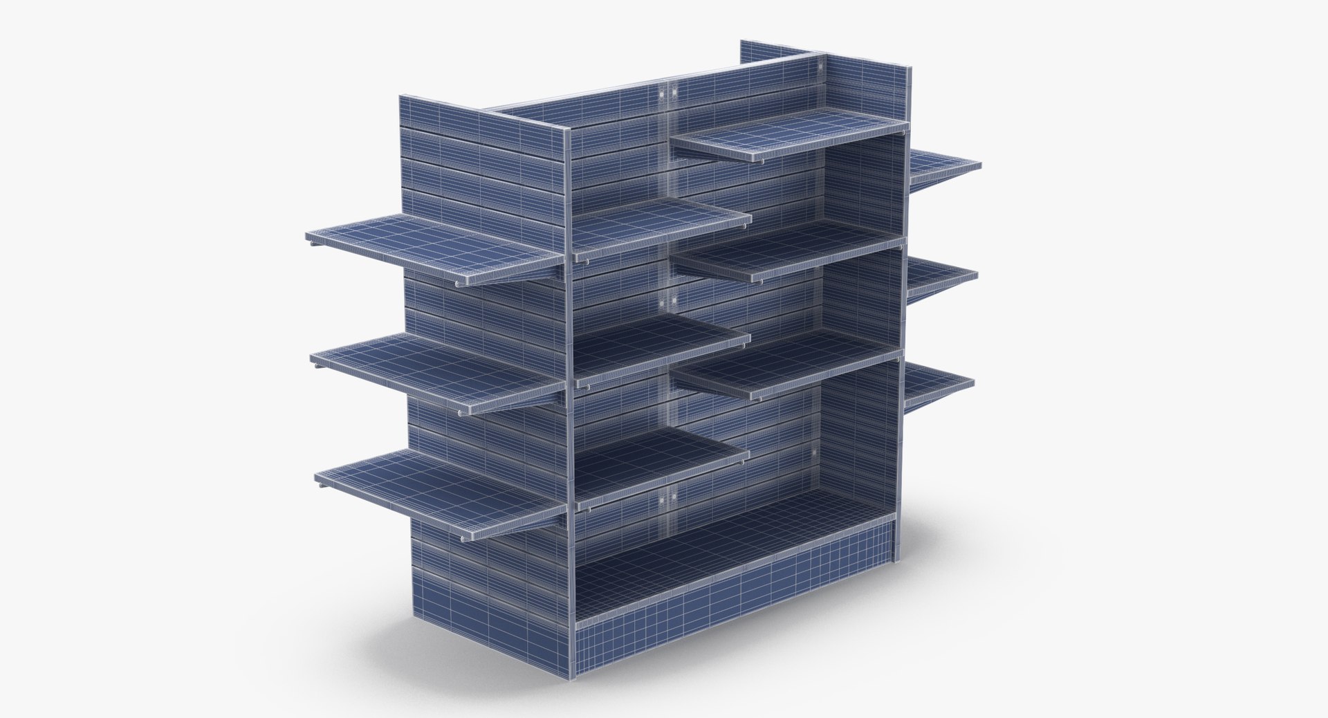slat wall gondolas shelves 3D model https://p.turbosquid.com/ts-thumb/Zb/qHB43C/Gyrzsyi4/slat_wall_gondolas_and_shelves_pose_01_v1_wireframe_01_0004/jpg/1511261660/1920x1080/fit_q87/863141703cc38df7461863731fb51545080a83a6/slat_wall_gondolas_and_shelves_pose_01_v1_wireframe_01_0004.jpg