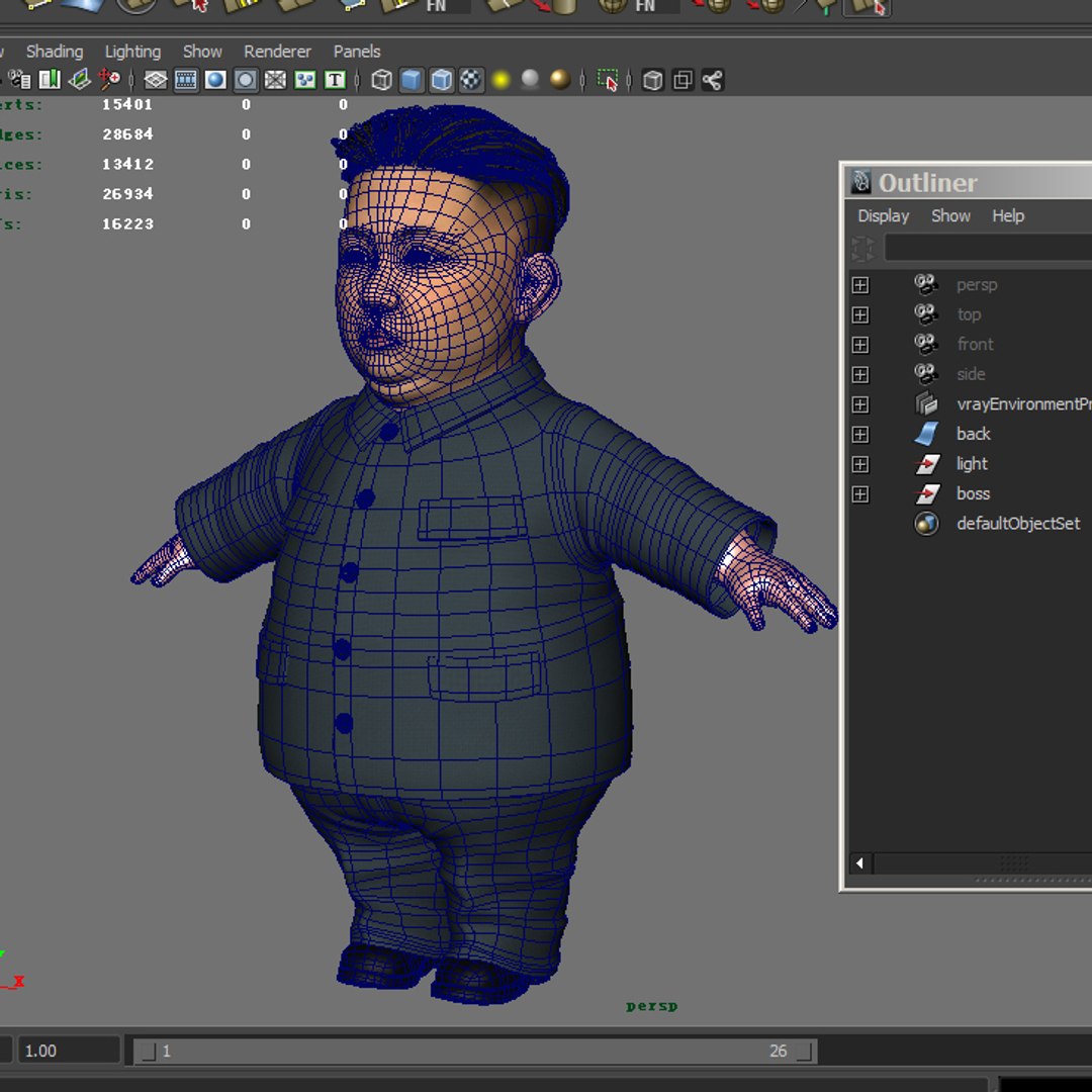 Boss 3d Model