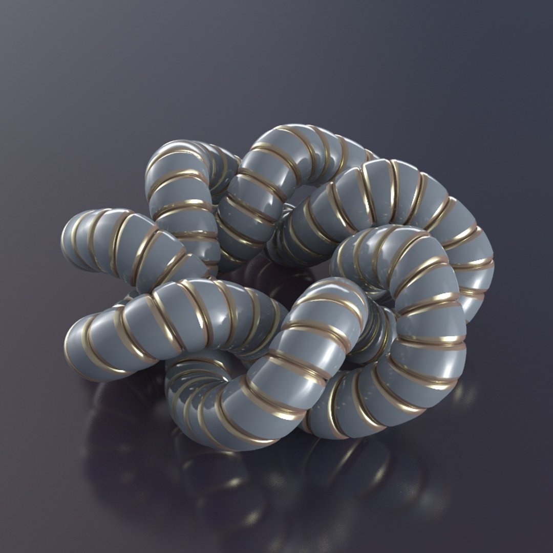 복잡한 토러스 3D 모델 - TurboSquid 1614125