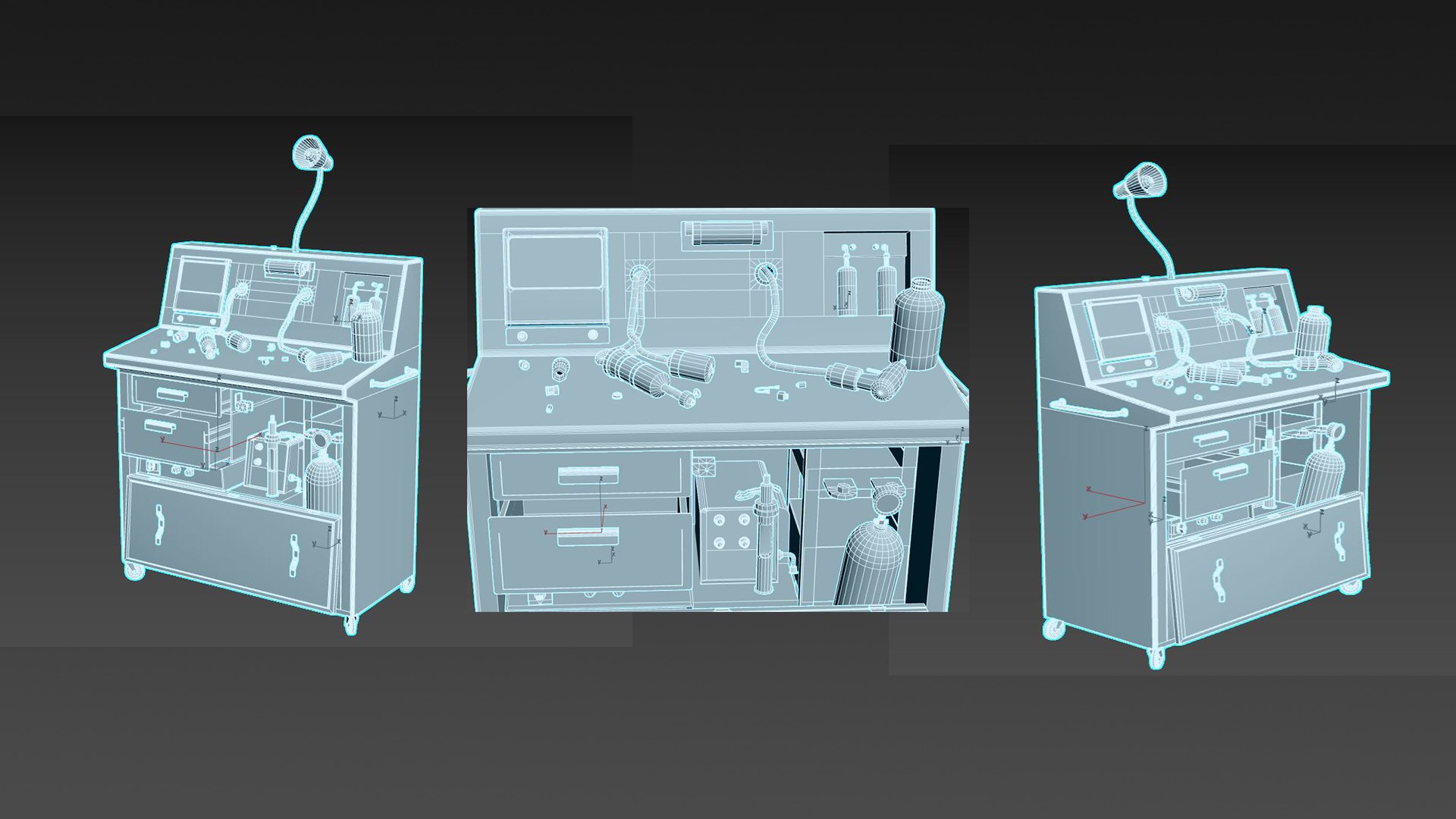 Abandoned Sanatorium Equipment 3D model https://p.turbosquid.com/ts-thumb/Zb/sEJvBr/XU/wire/jpg/1688665313/1920x1080/fit_q87/3a5a6e4d555a86409ec1eb0fa0361336203d85e9/wire.jpg