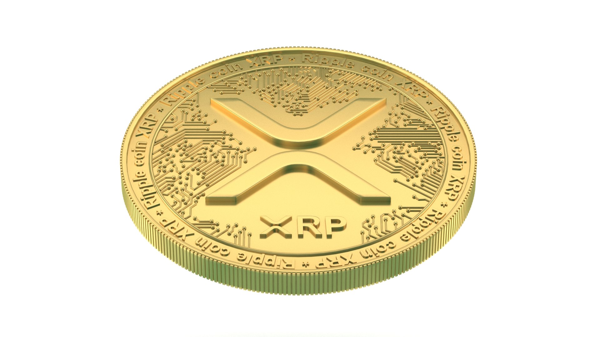 XRP Coin 3D - TurboSquid 1746524