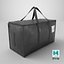 TICONN Storage Tote Bag with Dual Handles Black
