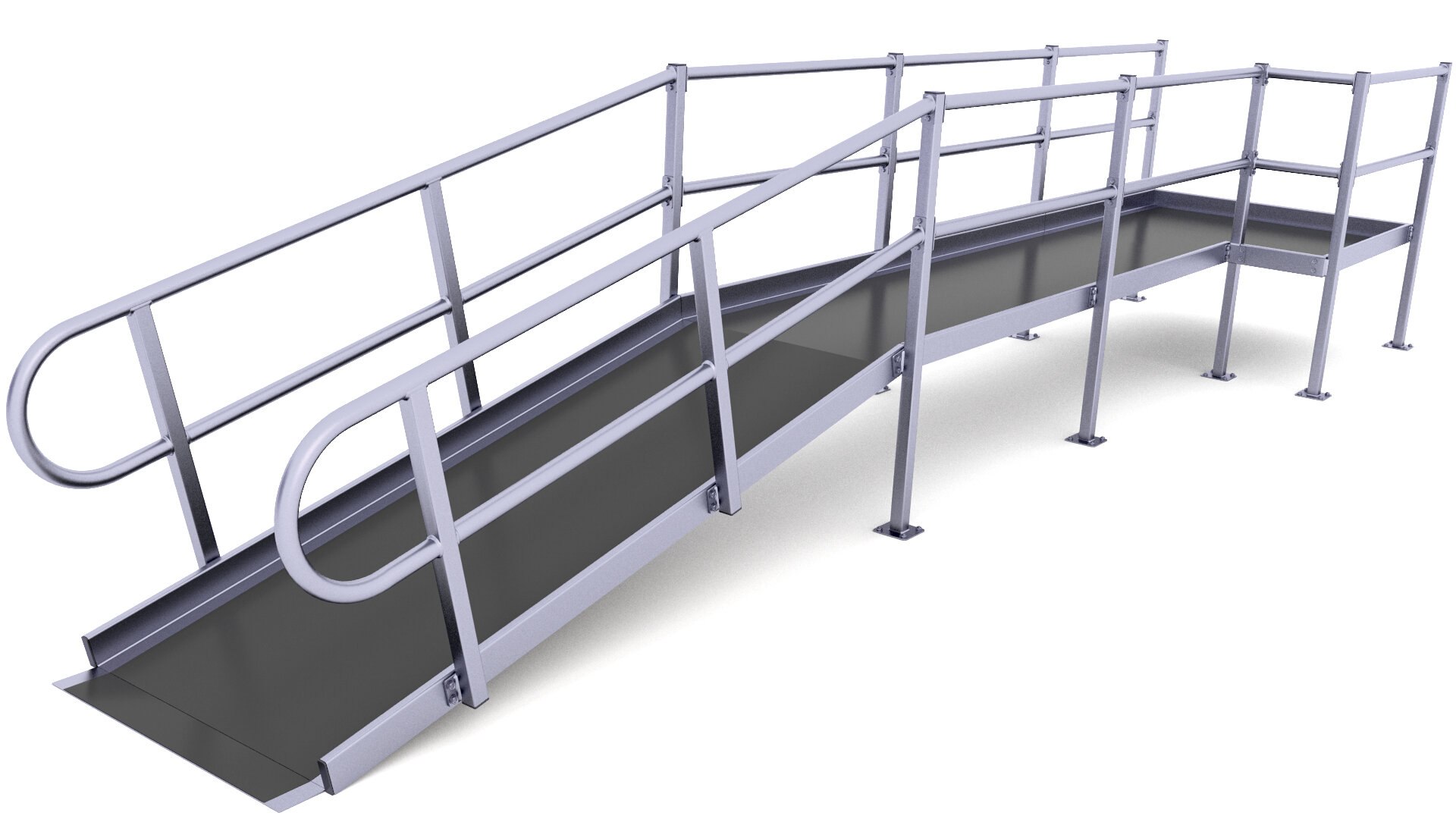 Wheelchair Traction Ramp 3D Model - TurboSquid 1599209