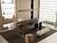 Modelo 3D de Interior de Escritório Moderno e Luxuoso