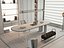 Modelo 3D de Interior de Escritório Moderno e Luxuoso