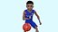 3D-Basketball-Spieler