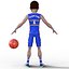 3D-Basketball-Spieler