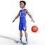 3D-Basketball-Spieler