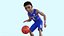 3D-Basketball-Spieler