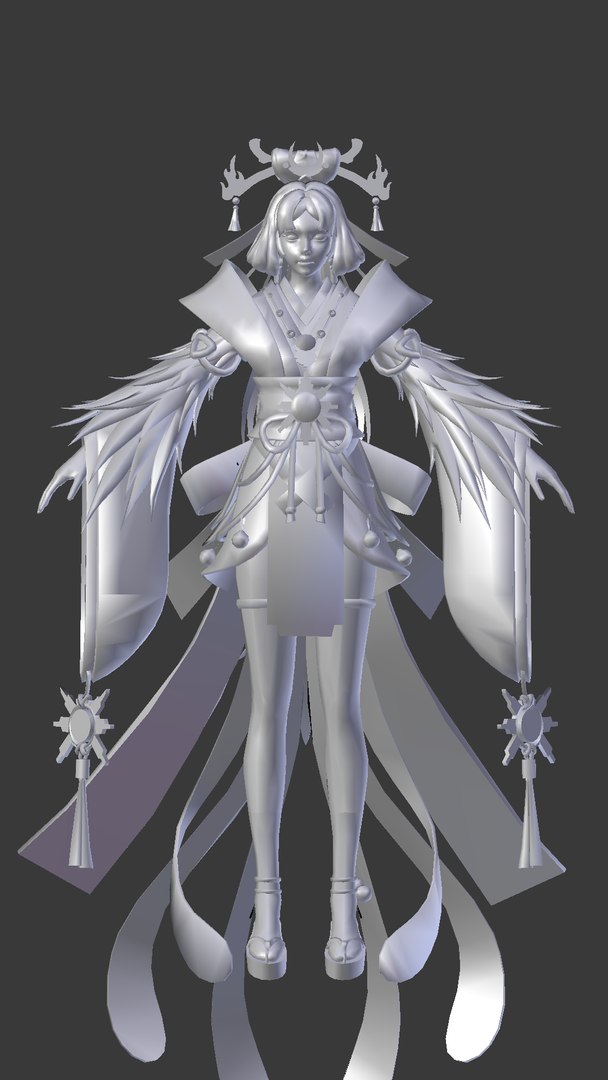 3D Female Character High Poly Model - TurboSquid 2300972