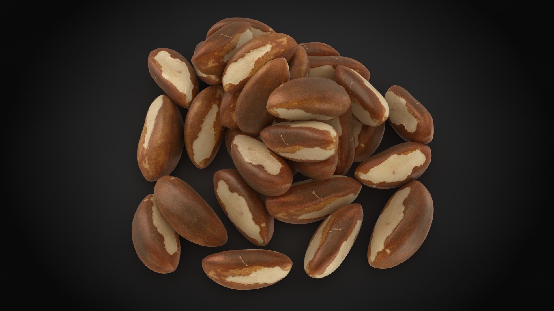 3D Brazil Nuts Pile model https://p.turbosquid.com/ts-thumb/Zc/PNSiy2/Sc/brazilnut_03_pile_a0001/jpg/1667555610/1920x1080/fit_q87/cdc67d30aa7a46725176b04831eafa9221b69a38/brazilnut_03_pile_a0001.jpg