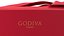 Fabric Heart Chocolate Candies Gift Box Godiva