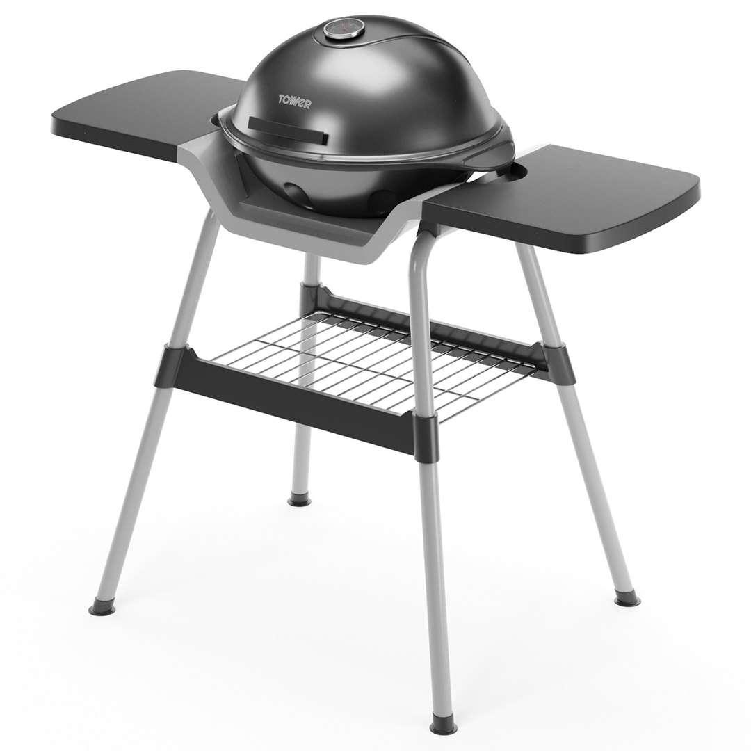 TOWER XL Electric BBQ Grill model TurboSquid 2017271