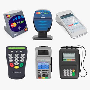 Credit Card Terminals Collection 2