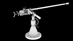 flak 30 anti-aircraft guns 3D model