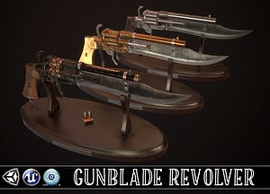 revolver gun vintage model