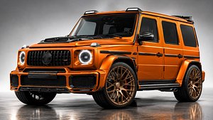 Mercedes BRABUS G63 700 3D Model 3D model