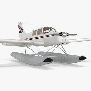 Private Seaplane Piper PA-28 Cherokee model