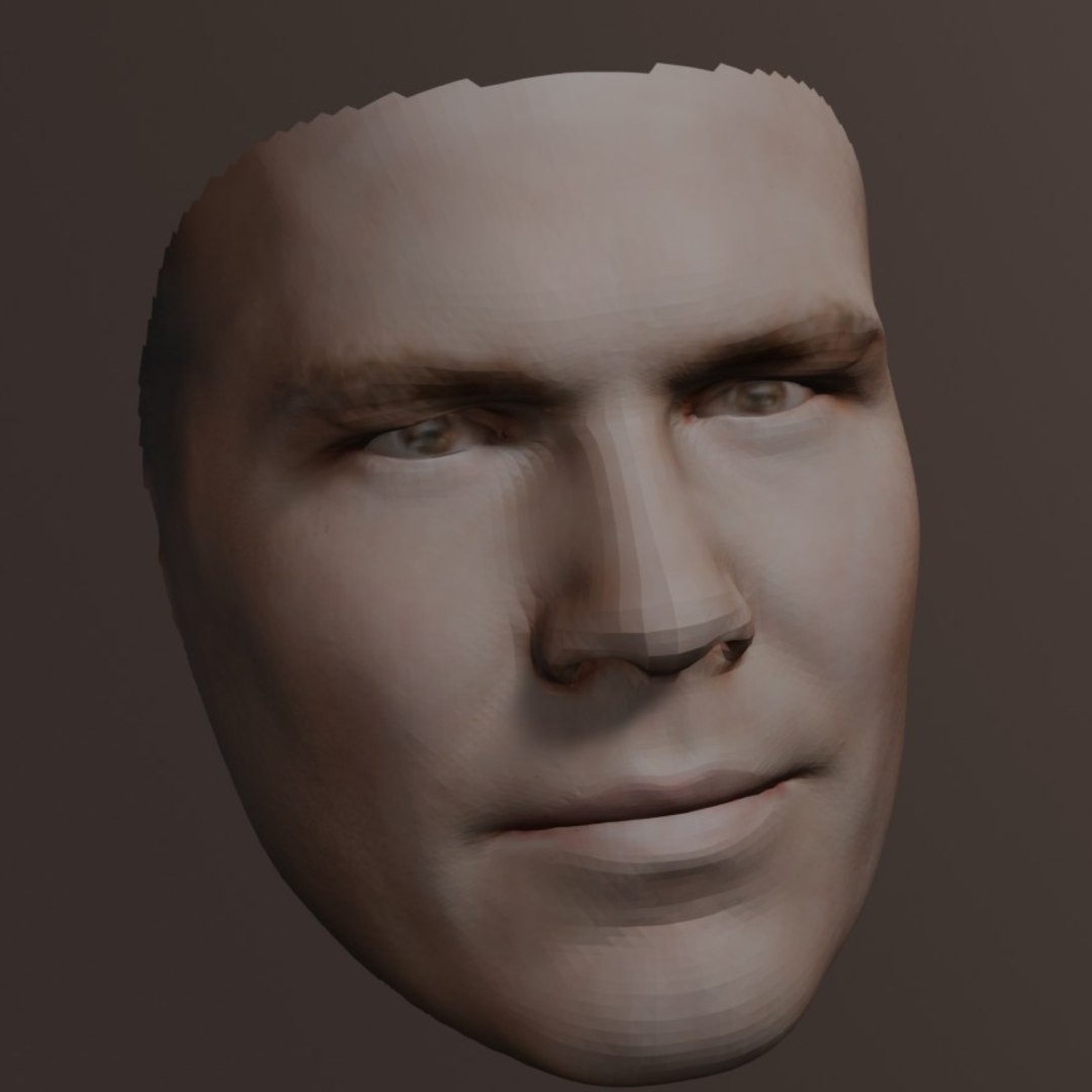 3D Model PopFace BaseMesh - Josh Brolin - TurboSquid 2254198