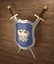 3D Printable Medieval Eagle Shield