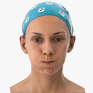 Athena Human Head Cheek Blow AU33 Clean Scan