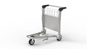 Trolley - Airport Luggage 3D