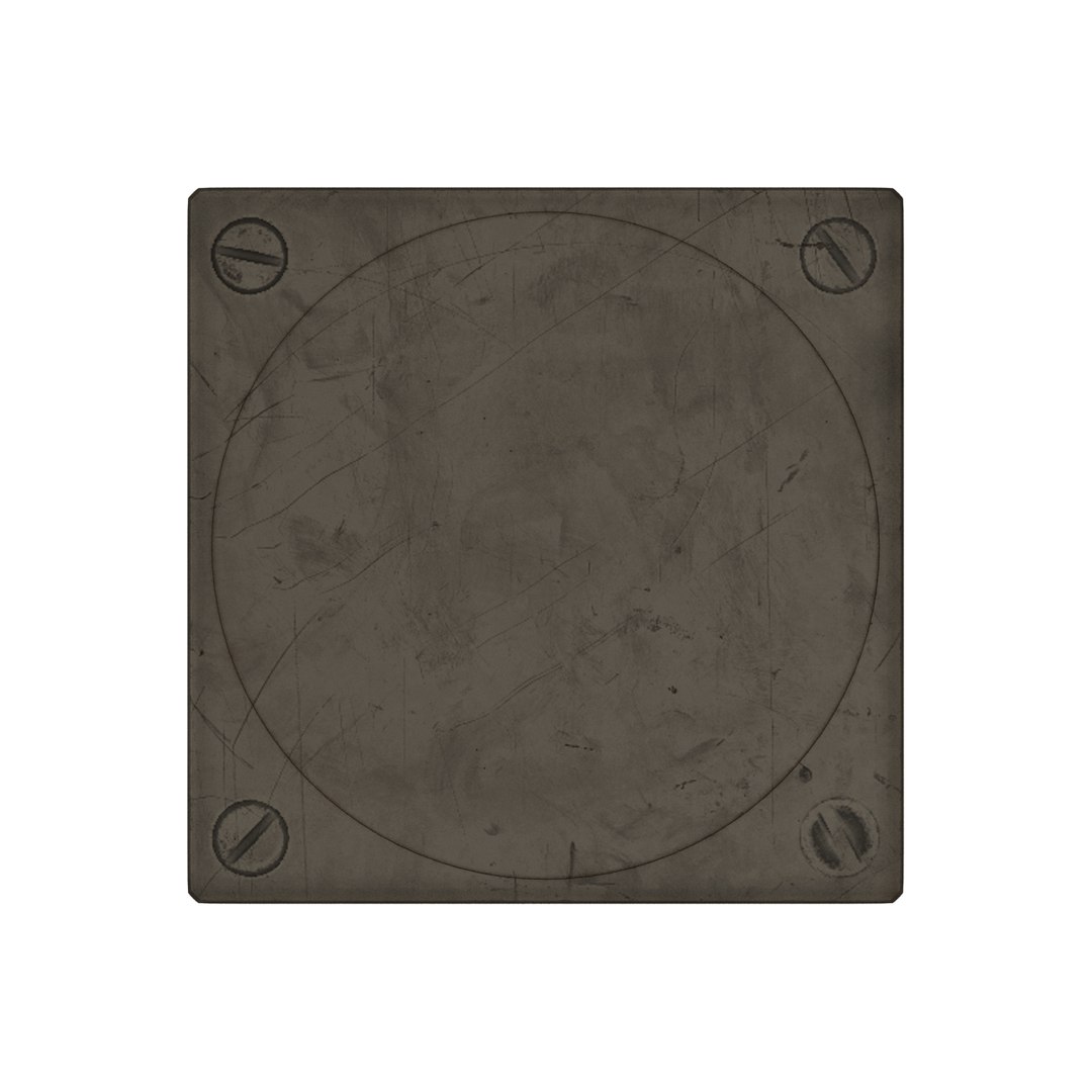 Stop Button 3d Model
