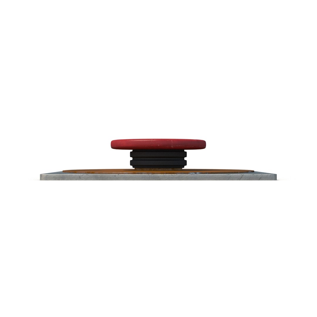 Stop Button 3d Model