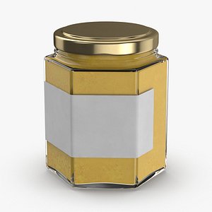 Natural Pigment in Glass Jars - Yellow