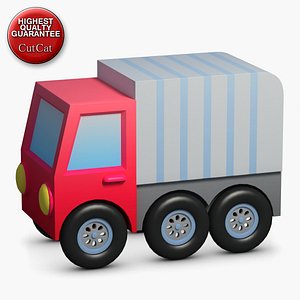 3d model construction icons 41 truck