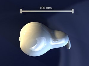 pear mold hand 3d max