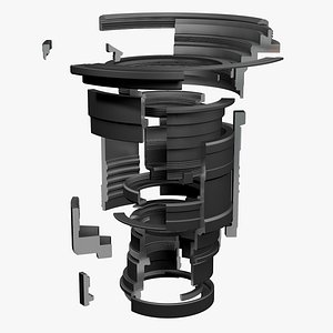 3D Animated Camera Lens