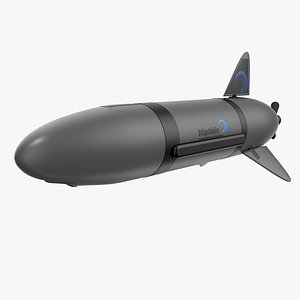 3D model Riptide Micro-UUV  Unmanned Underwater Vehicle