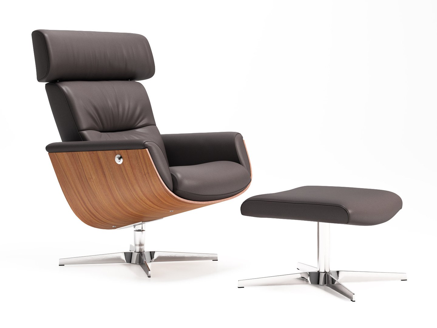 Evolution relax chair ottoman 3D - TurboSquid 1308838