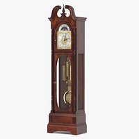 Grandfather Clock Walnut