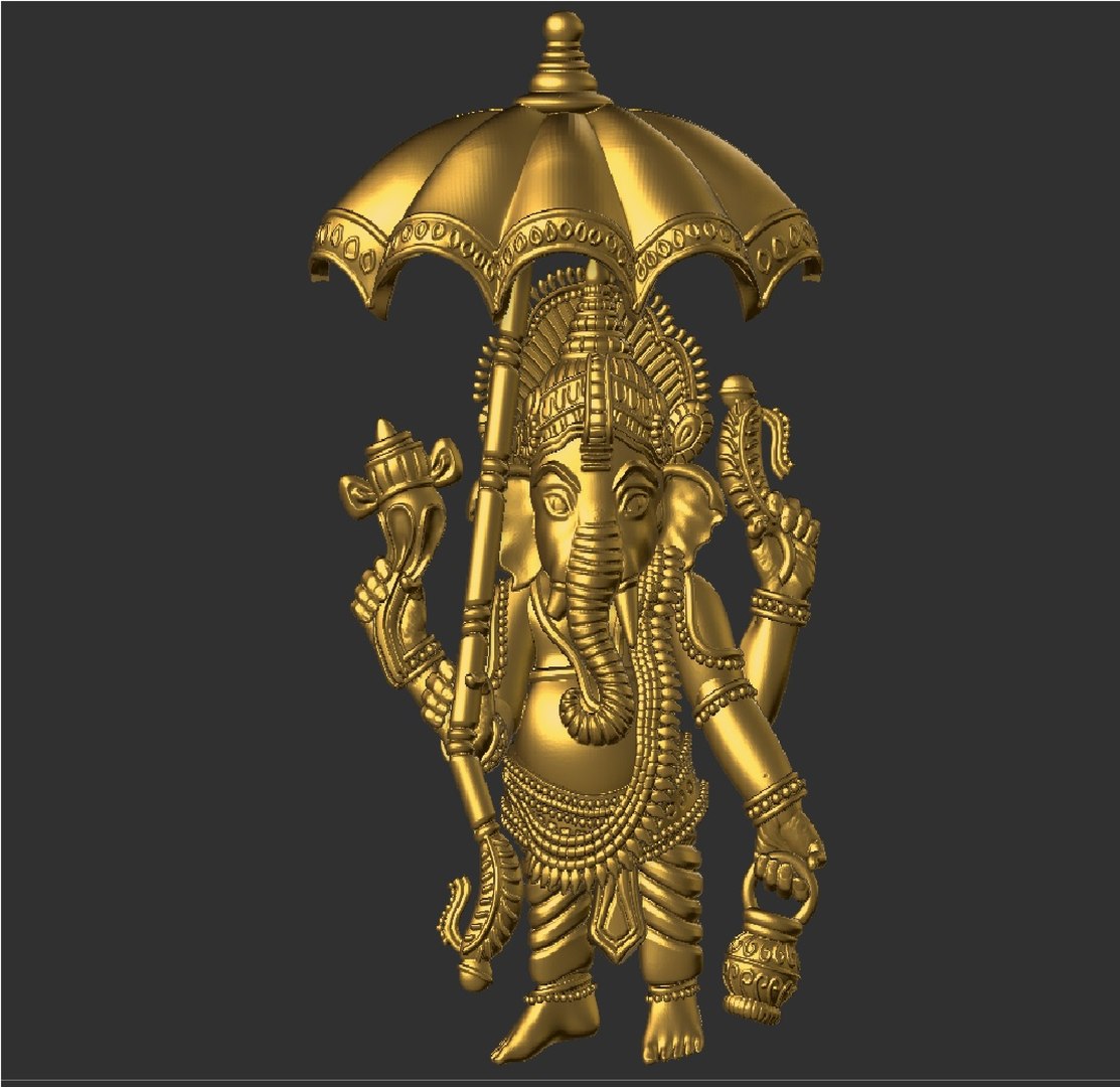 God Ganesha 3D Model - TurboSquid 2066232
