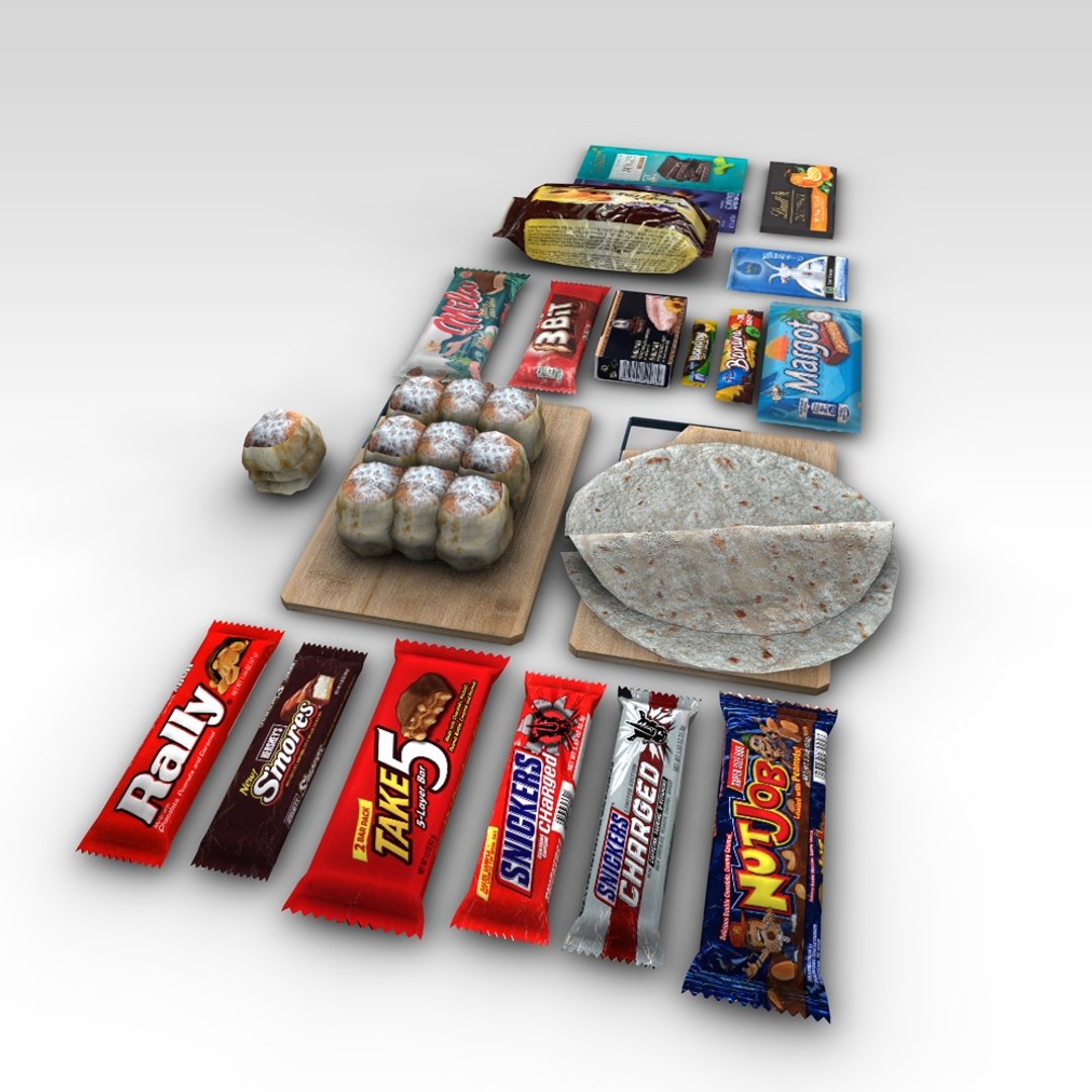 3D Food Collection - TurboSquid 1957167